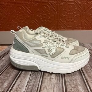 Gravity Defyer Women's GDEFY XLR8 Running Shoes White Sneaker Size 9.5